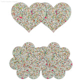 Pretty Pasties Heart & Flower Glow In The Dark (2 Pack)